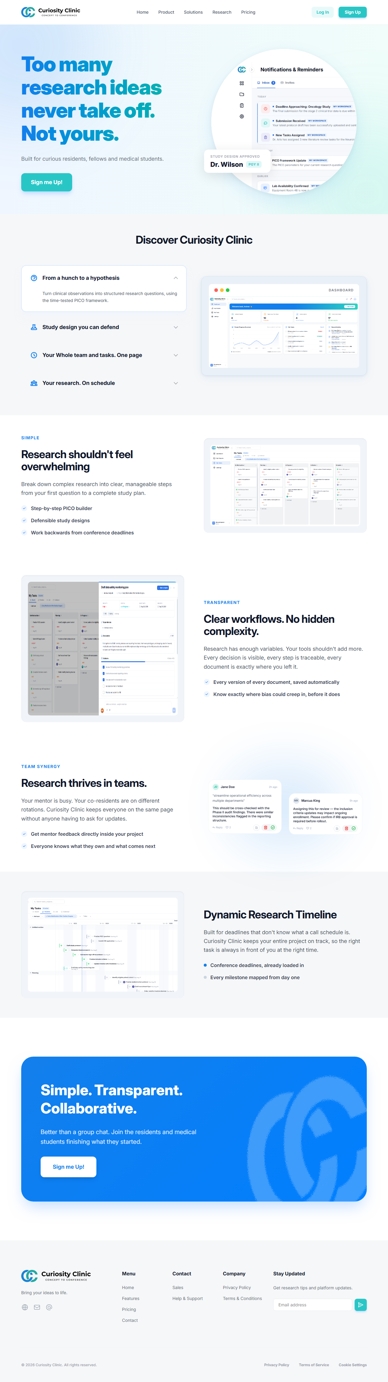 Landing Page